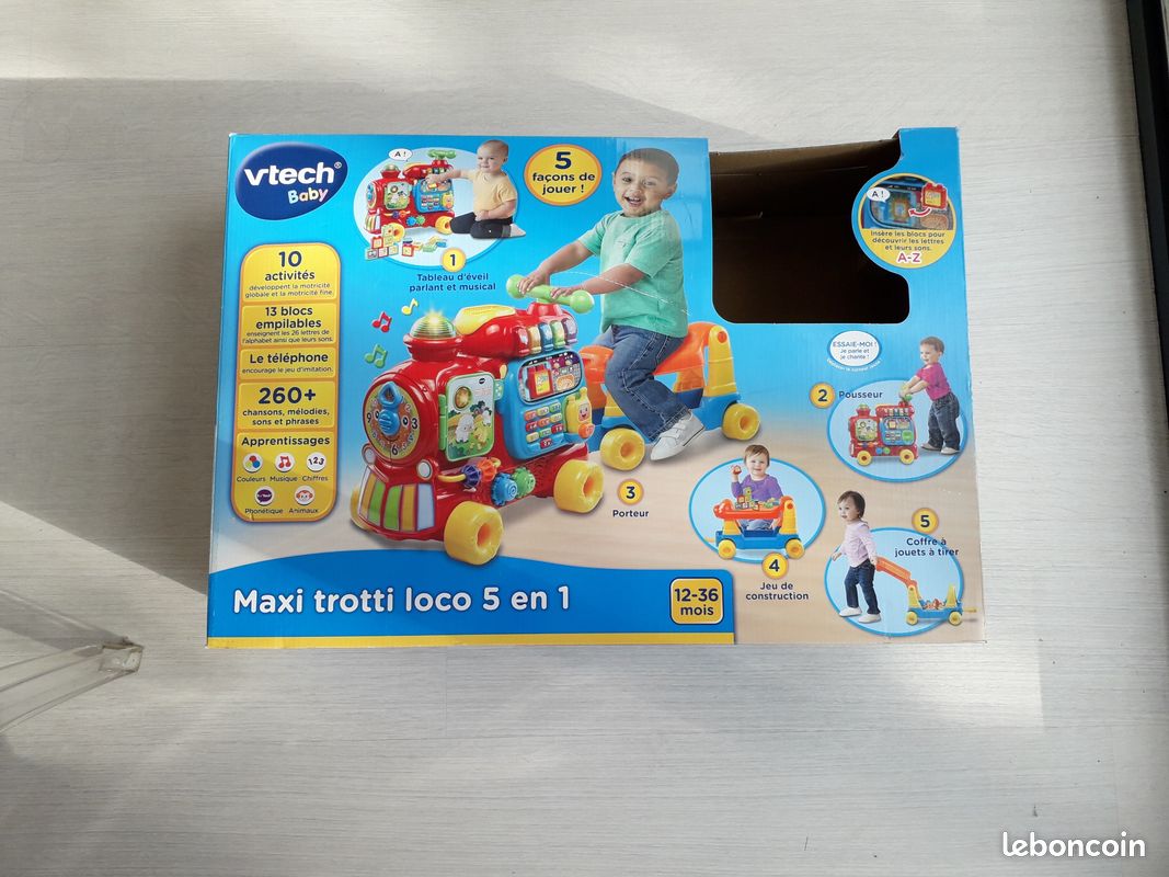 Maxi loco trotti 5 en 1 VTech très bon etat (image 4)