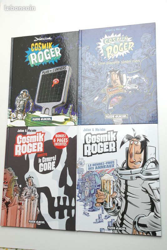 Bd COSMIK ROGER tomes 1 à 7 (EO ttbe) de JULIEN / CDM (image 2)