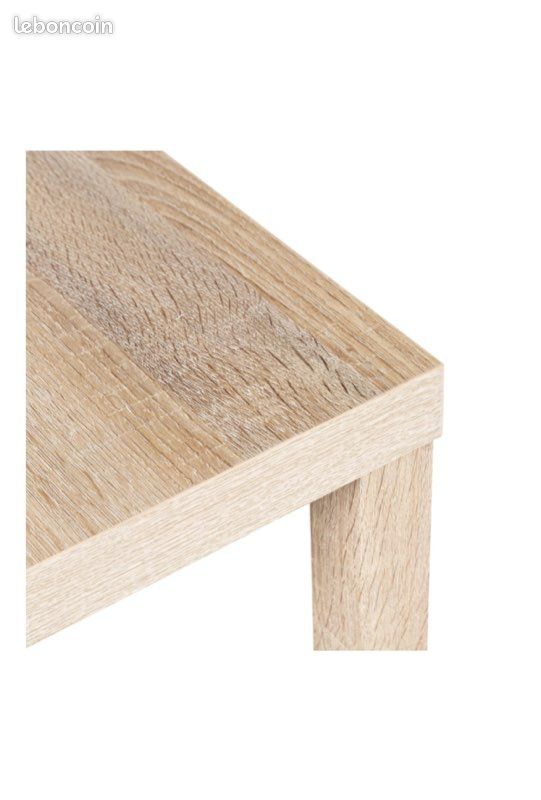 Table Basse Carrée Chêne neuve encore emballée (image 3)