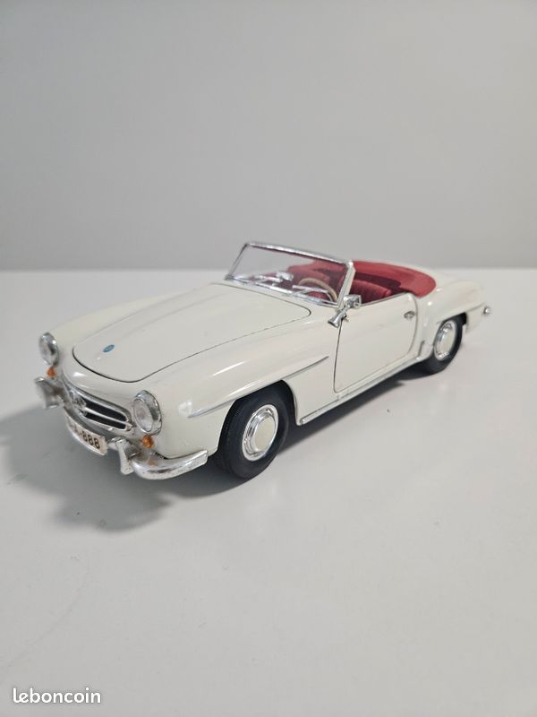 Rio 1/43 - Mercedes 190 SL Roadster Blanche 1955