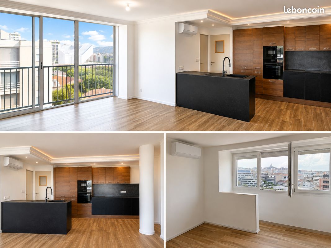 Appartement 4 pièces 101 m² · à Marseille · 101 m² · 2 150 €/mois