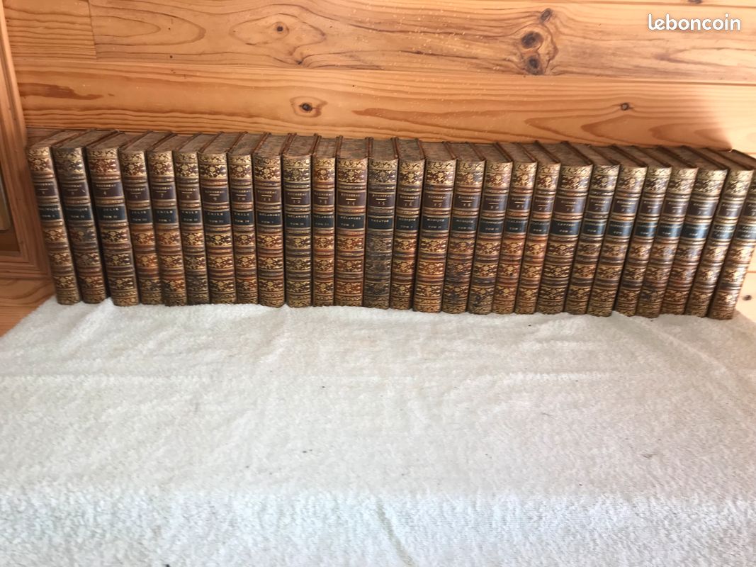 Livres ancien Rousseau collection complète des oeuvres (image 3)