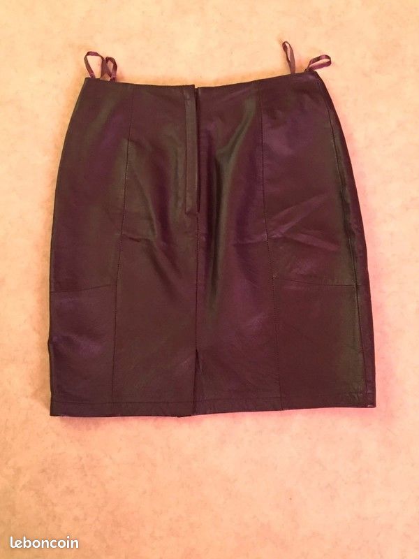 Jupe en cuir (image 2)