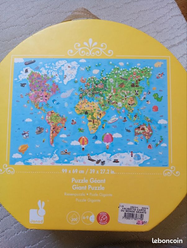 Puzzle géant Janod 300 pièces (image 2)