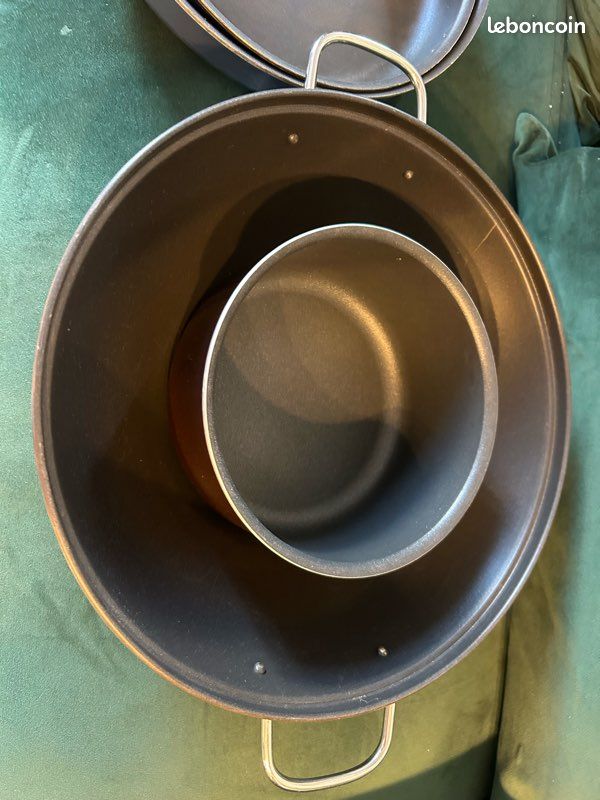 Lot de poêles avec wok et casserole (image 8)