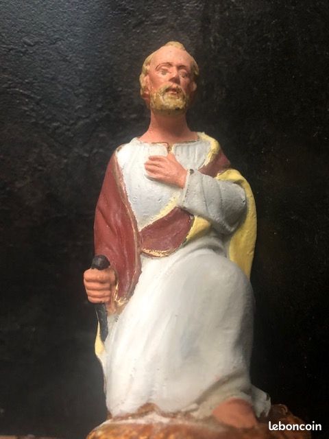 Santon de Provence - Saint Joseph - taille 9 cm - Collection