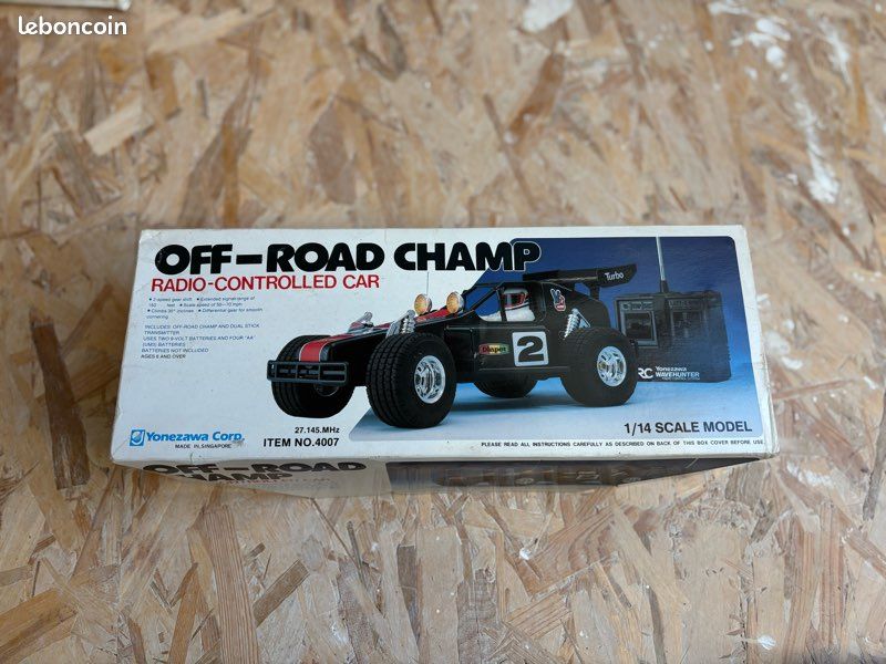 Voiture télécommandée off road champ 1985 (image 1)
