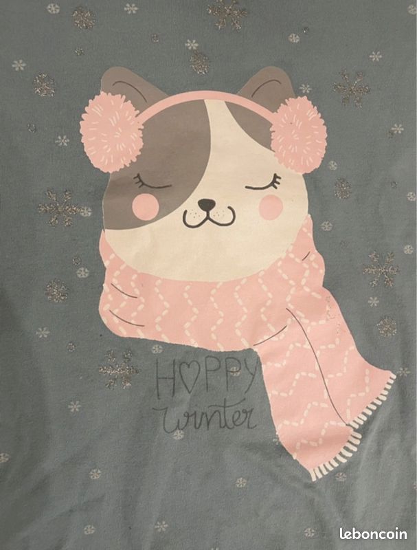 Haut manches longues filles 6 ans (image 2)