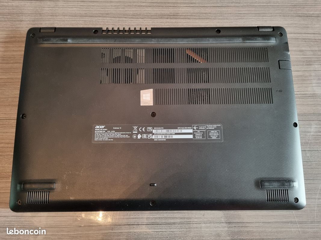 Rabot De Matrice (couvercle LCD Arrière) En Magnésium Pour Acer Extensa 5210, 5220, 5420, Etc. - NEUF