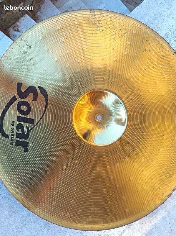 Cymbale solar by sabian crash ride 18 (image 2)