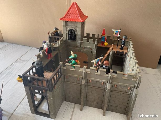 Boite complète château fort Playmobil 3446 Boite vintage rare