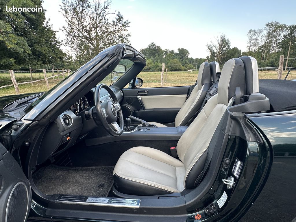 Mazda mx5 1.8l 126 ch nc serie limitee “mithra”800 ex “vert highland” 100900 kms 1ere main (image 2)