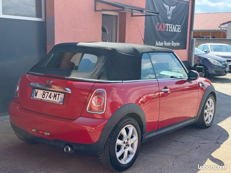 MINI Cooper D 1.6 112cv Cabriolet / Très bon état / Garantie 12 mois (image 4)