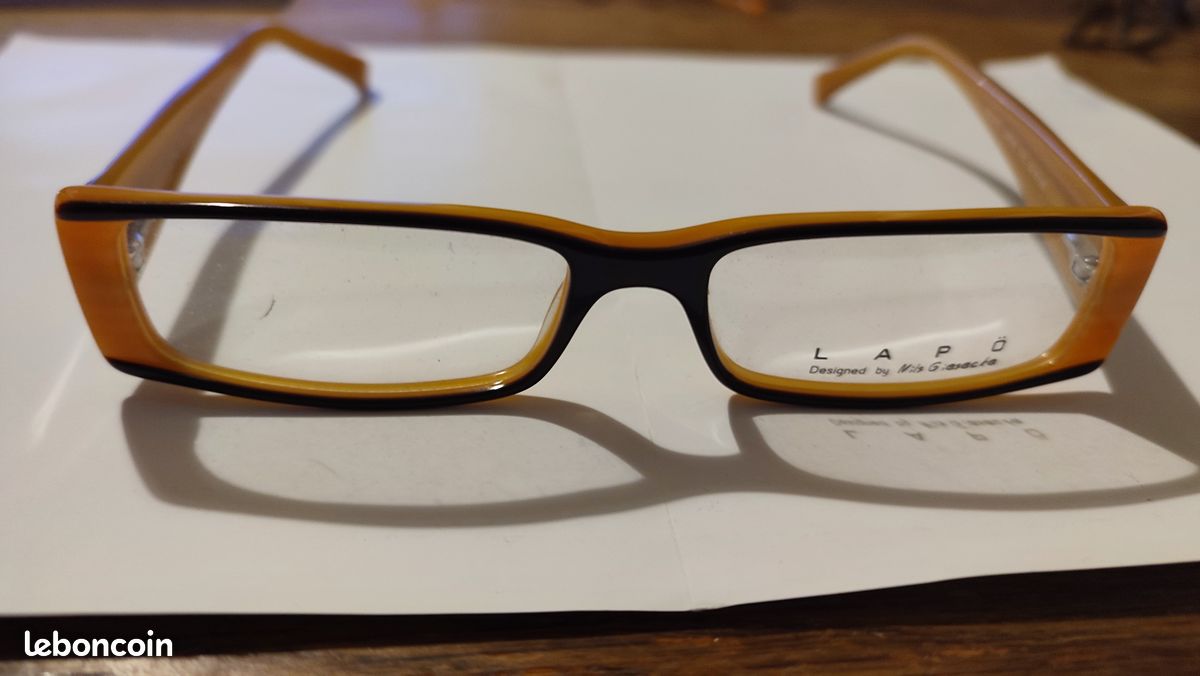 Superbe monture lunettes de Signée « LAPO OPAL