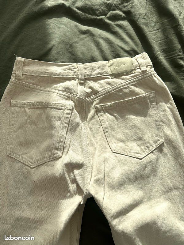 Jeans mom beige (image 2)