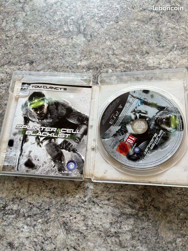 Splinter Cell: Blacklist - PS3 - Version Française Avec Notice - Très Bon état