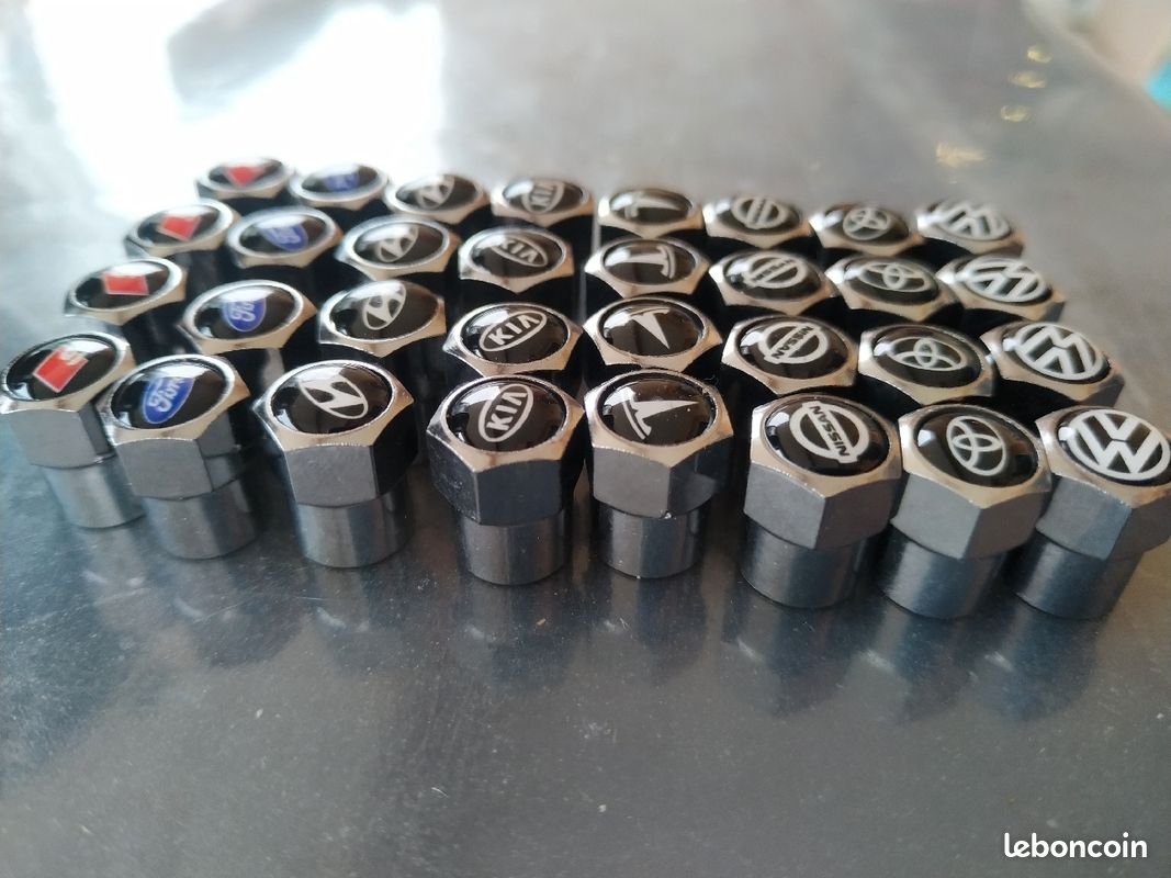 Bouchons De Valve LED Colorés Pour VTT, Moto, Voiture - Choix De Couleur - Neufs, Génériques