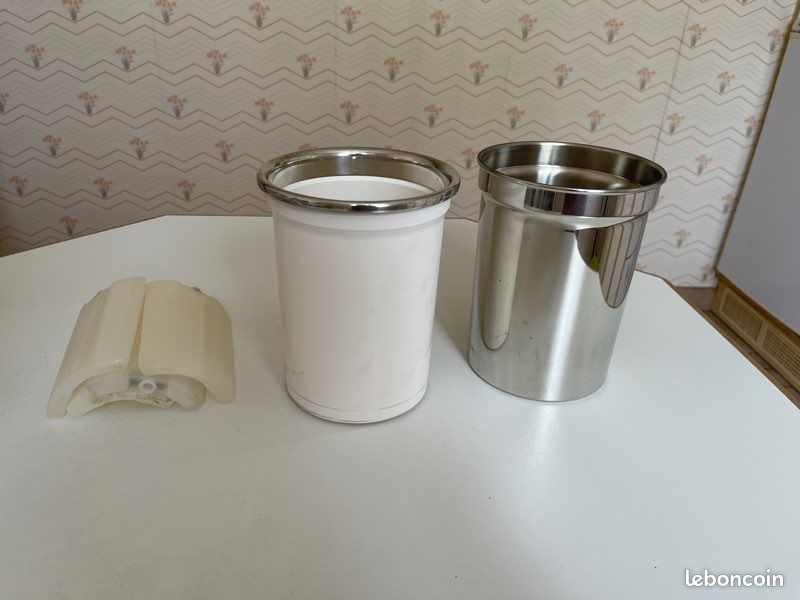 Seau en étain du manoir pour vin ou champagne (image 8)