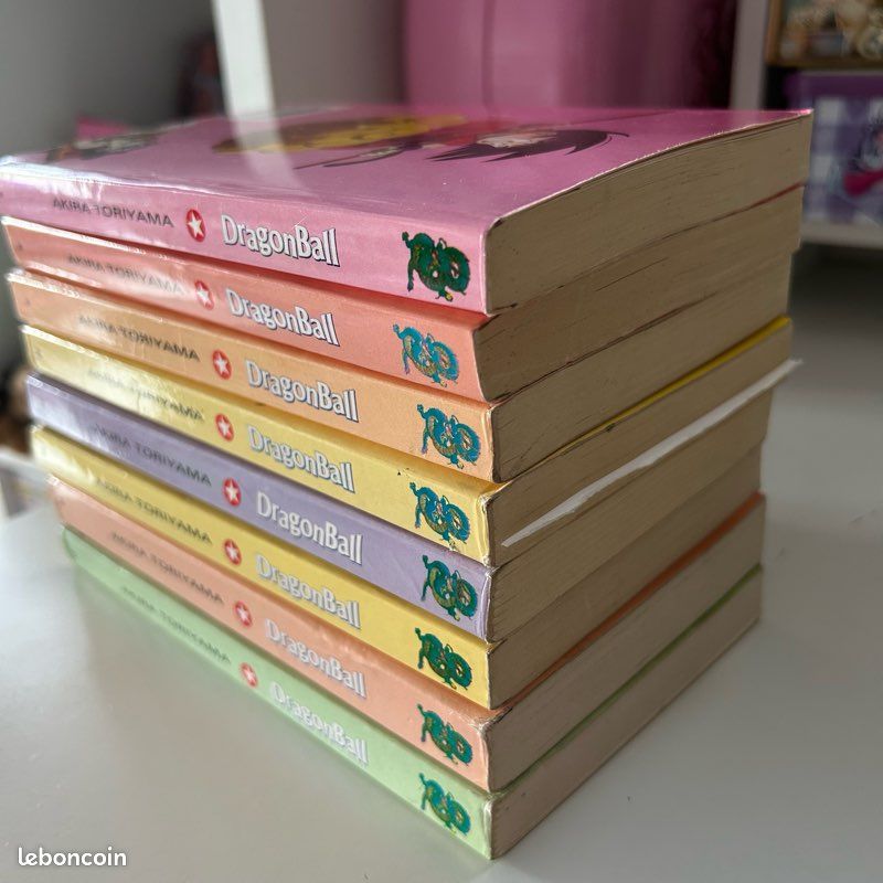 Lot 8 livres dragonball pastel glénat collection (image 10)