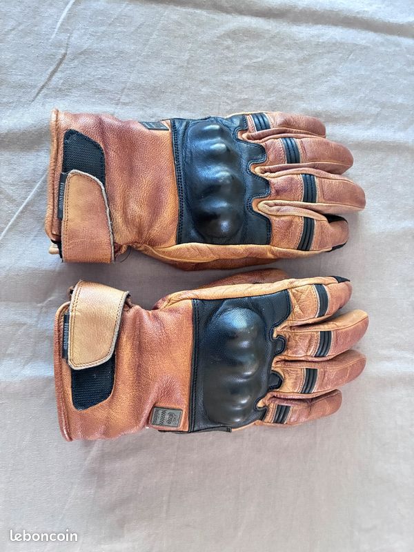 Moto Hiver Gant Moto Marron Marron Gants Moto Hiver Vintage