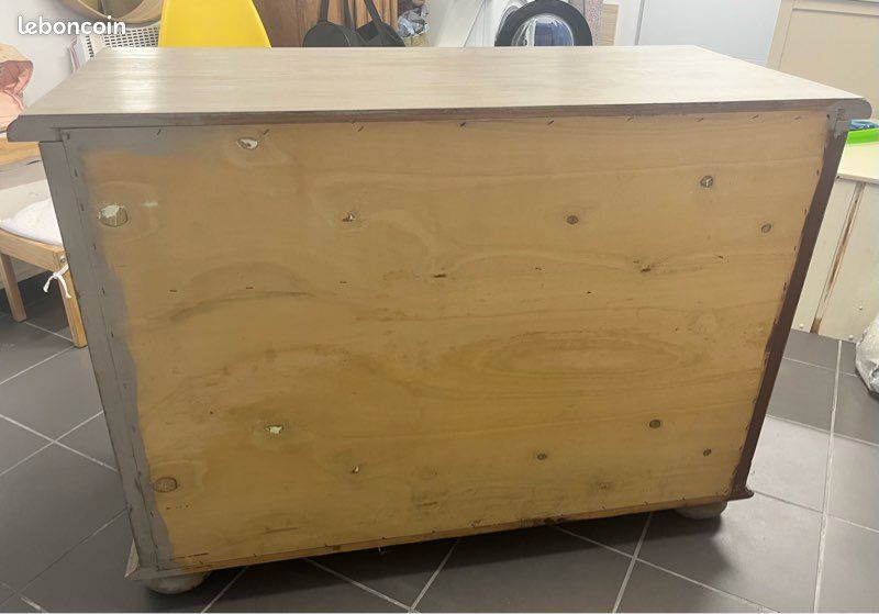 Commode bois vintage (image 5)