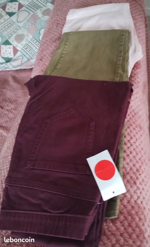 Pantalon femme coton.. (image 3)
