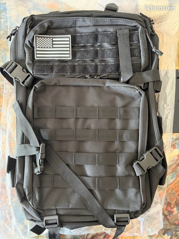 Sac à dos ReadyPack noir 47L neuf avec accessoires (image 6)