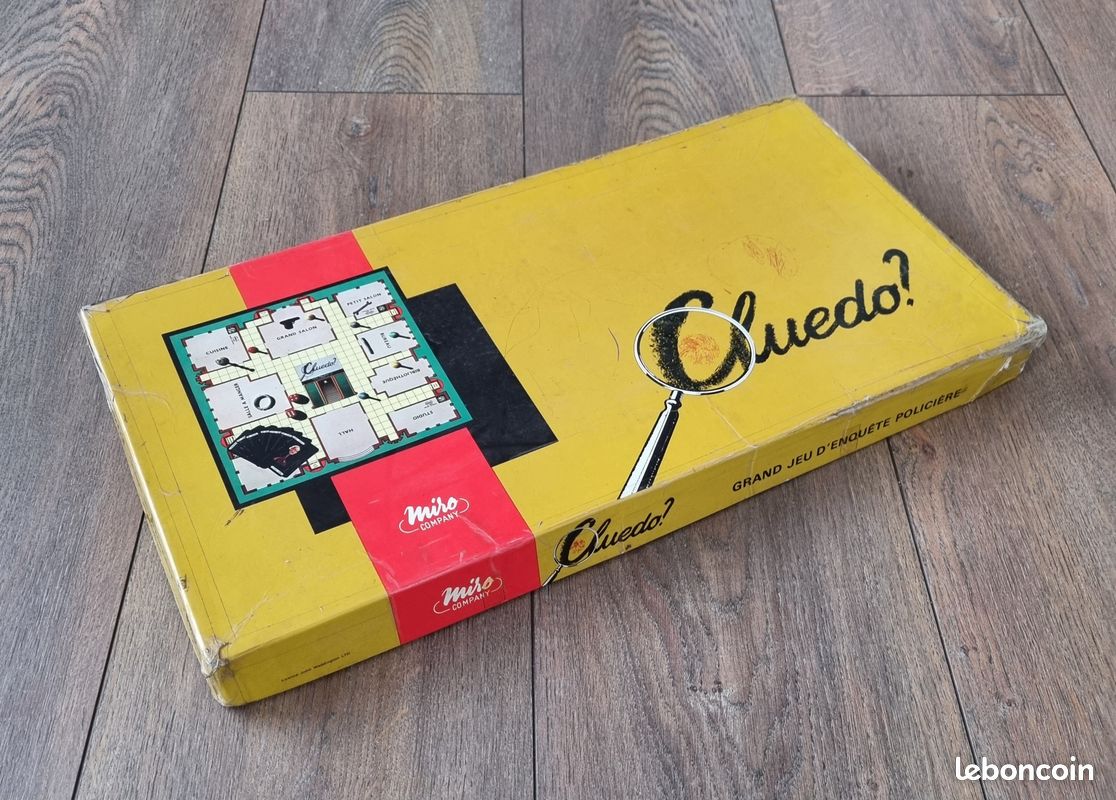 Jeu De Société Ancien Chicago Par Miro Company – Années 1950, Vintage