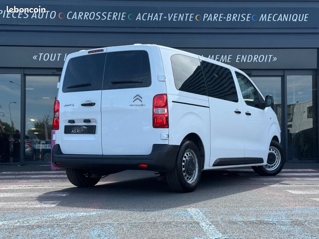 CITROEN JUMPY FOURGON GN M 1.6 BLUEHDI 120ch 9 PLACES CONFORT RADAR DE RECUL BLUETOOTH GARANTIE 12 MOIS (image 2)