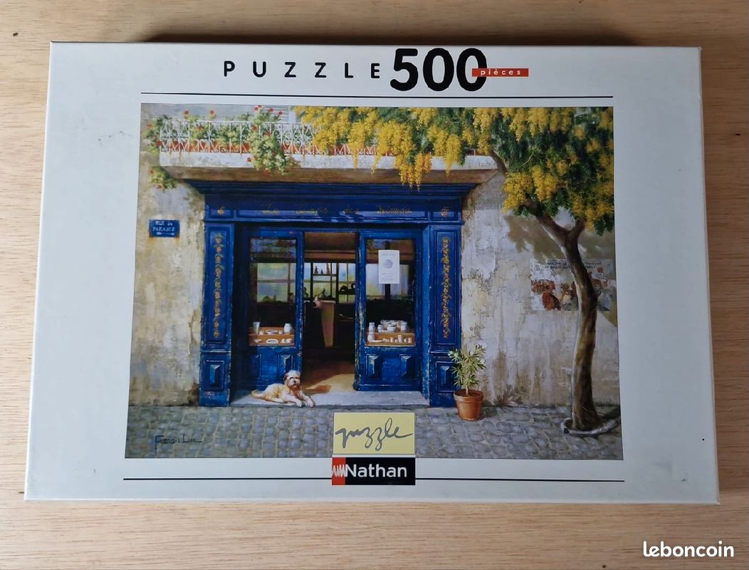 Puzzle 500 pièces maison provençale (image 1)
