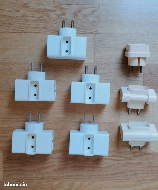 Lot de 8 multiprises (image 1)