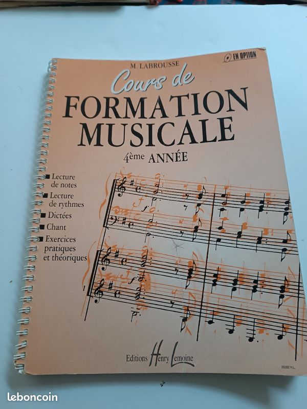 Cours de formation musicale 4e année de la brousse (image 1)