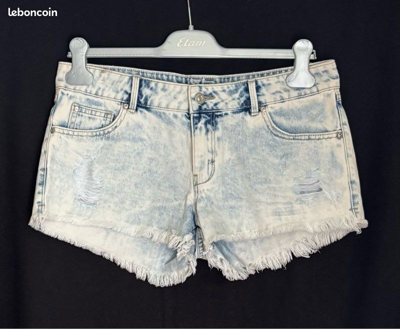Short en jean Pimkie t.38 neuf (image 1)