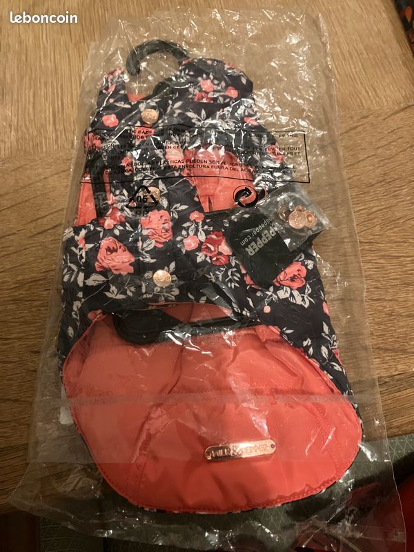 Doudoune réversible Milk&Pepper neuve pour petit chien: Chihuahua