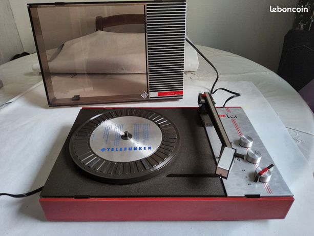 TMISHION Tourne‑disque Tourne-Disque Vinyle Lecteur de Platine Vinyle