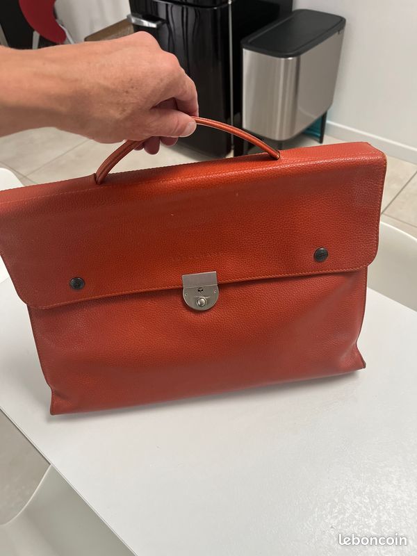 Longchamp Boxford Serviette Longchamps Cuir Porte Document Homme