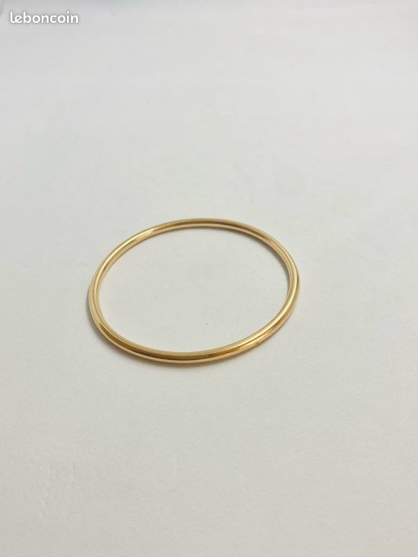 Bracelet jonc en or 18k 28,73g (image 2)