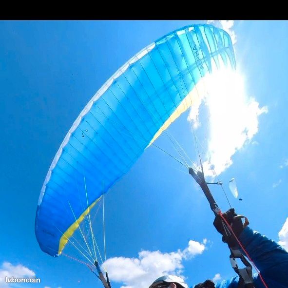 Parapente advance alpha 7 28 m2 bleue (image 1)