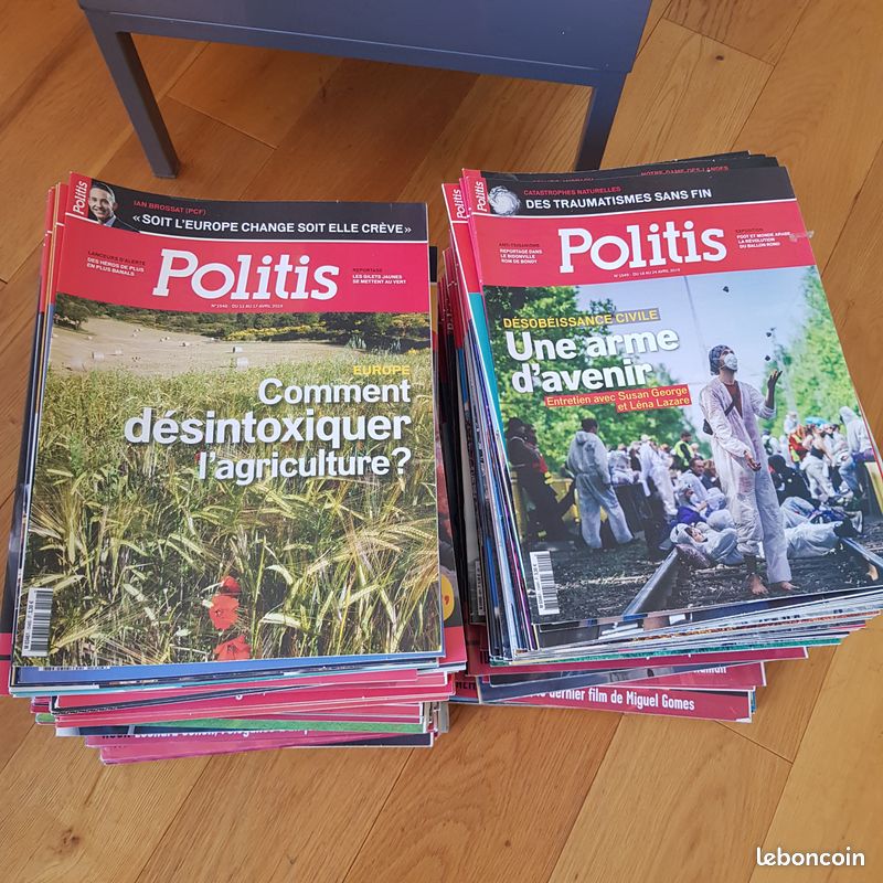 Lot de revues Politis à donner (image 1)