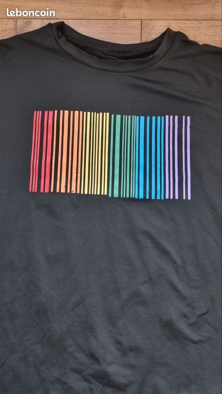 T-shirt code barre L/40 (image 3)
