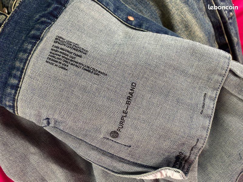 Veste en jean Purple Brand taille M (image 8)
