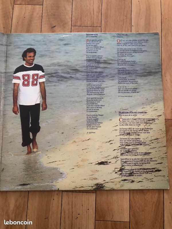 Vinyle Julio Iglesias sentimental (image 3)