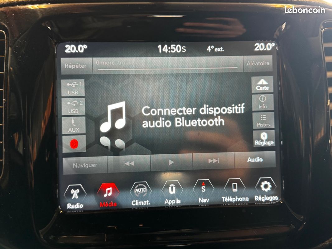 Jeep compass 2.0 multijet 140 ch limited 4x4 bva (image 22)