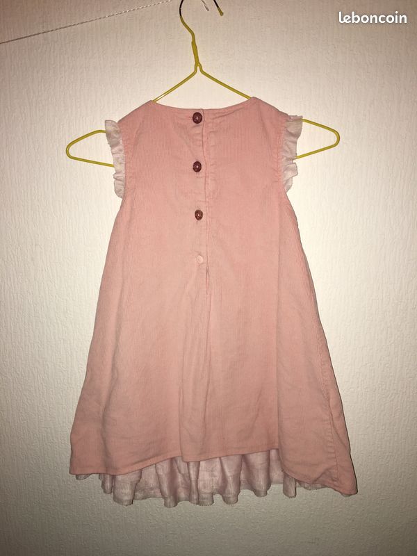 Robe de fête rose 6 ans (image 2)