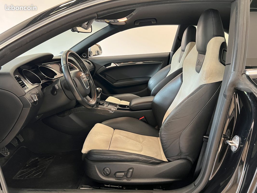 Audi S5 Coupe 4.2 V8 FSI 354 Ch Quattro BVM6 / Suivi complet / Bang & Olufsen / Pas de malus / Carte Grise moitié prix (image 7)