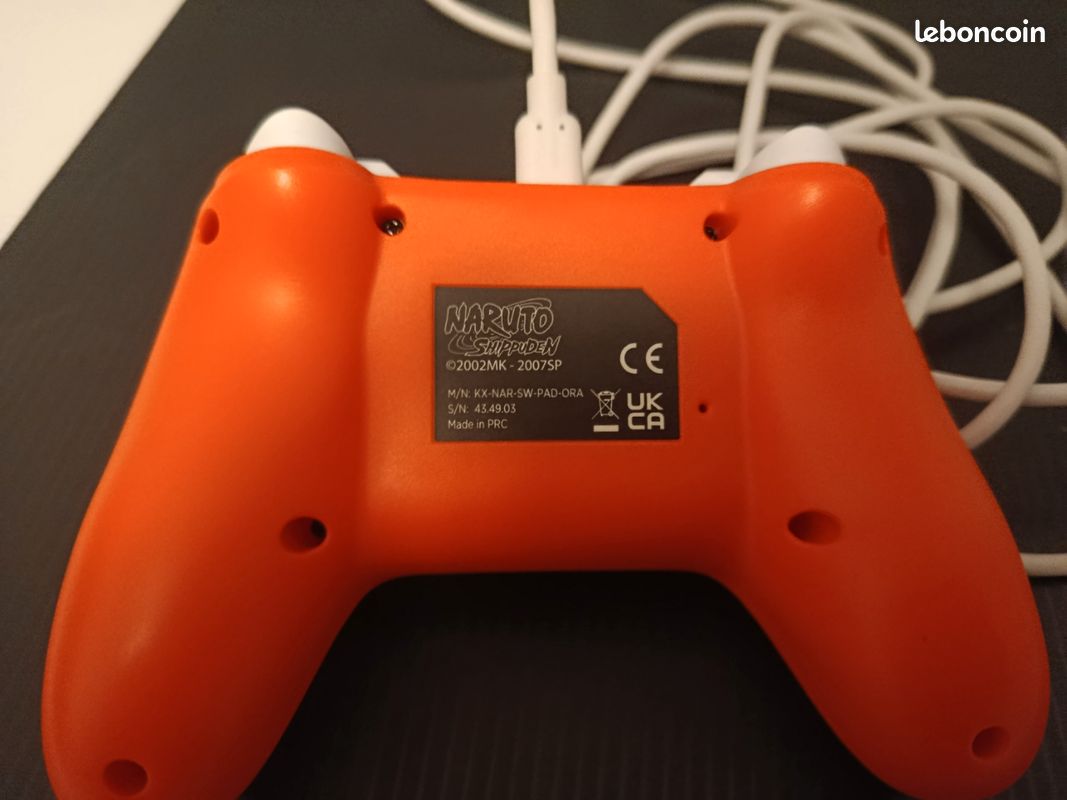 Manette filaire de Nintendo switch naruto (image 3)