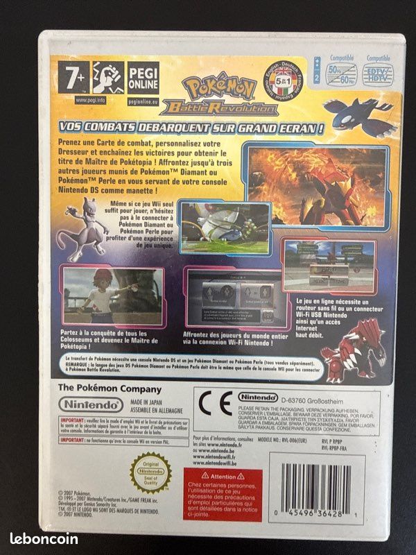 Pokémon Battle révolution Wii complet (image 2)