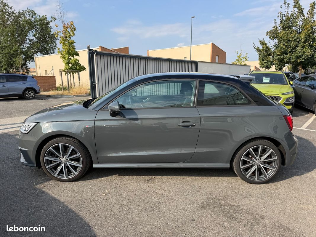 AUDI A1 A1 1.8 TFSI 192 S tronic S line + SIÈGES AV CHAUFFANTS + DRIVE SELECT + RADAR AR + FULL LED (image 6)