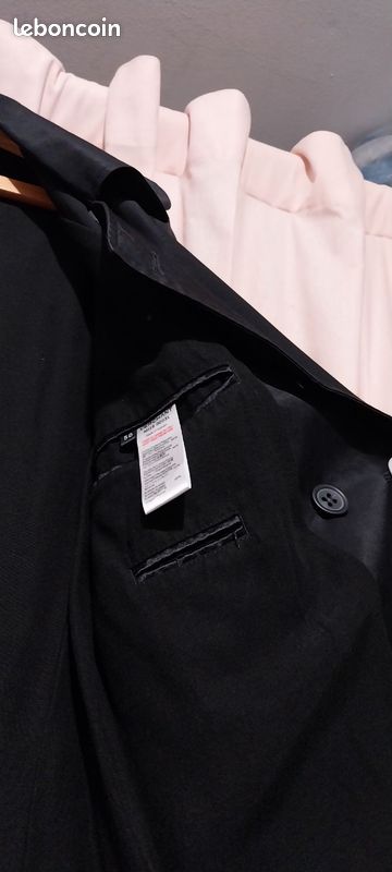Trench homme noir 44/46 (image 15)