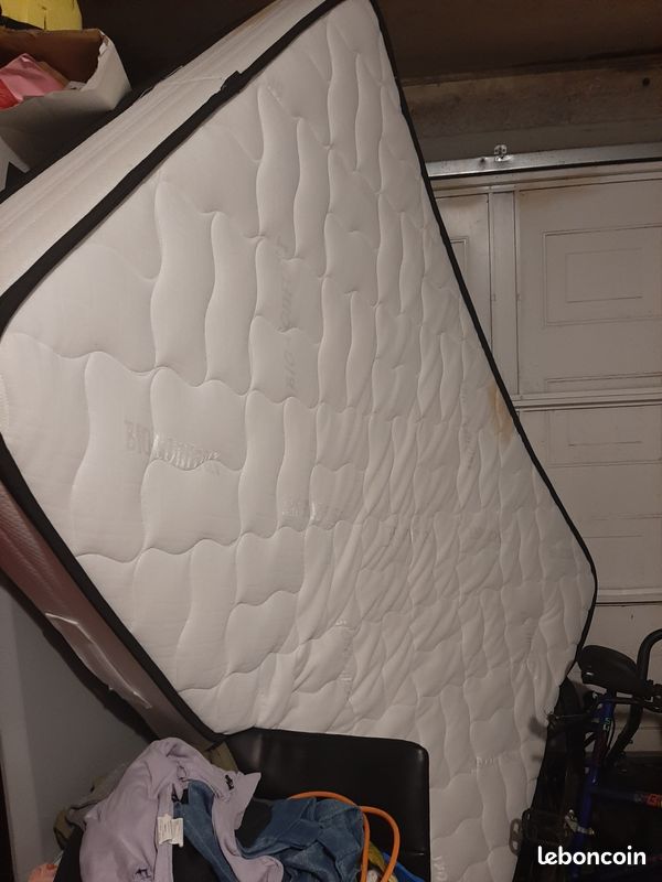Matelas et Sommier tapissier 120cmsur200 (image 2)